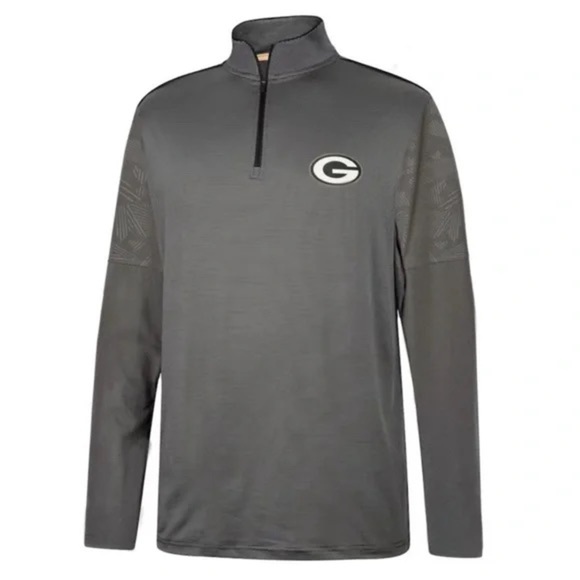 NFL • Green Bay Packers Quarter-Zip Pullover Team Apparel Packers Primary Logo - Picture 2 of 5